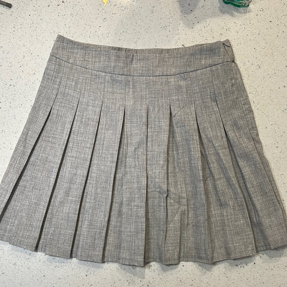 Stradivarius Grey Skirt